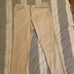 Lululemon Khaki Pants (36 x 33)